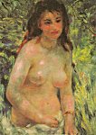 Renoir Pierre-Auguste; Akt in Sonnenlicht , 1875/76