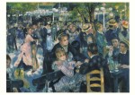 Renoir Pierre-Auguste; Ball im Moulin de la Galette , 1876