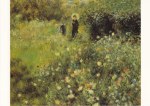 Renoir Pierre-Auguste; Frau mit Sonnenschirm , 1873