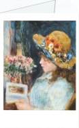 Renoir Pierre-Auguste; Lesendes Mädchen , 1886