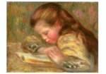 Renoir Pierre-Auguste; Lesendes Kind , ca. 1890