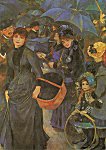 Renoir Pierre-Auguste; Die Regenschirme , 1880-1883