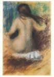 Renoir Pierre-Auguste; Nude from the Back , 1879