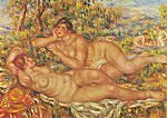 Renoir Pierre-Auguste; Rest after the Bath , 1918/19