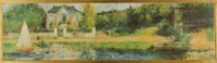 Renoir Pierre-Auguste; Die Seine bei Asnières (Ausschnitt) , 1879