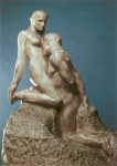 Rodin Auguste; Das ewige Idol , ca. 1889