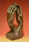 Rodin Auguste; Das Geheimnis , ca.1910 - auch : Die Kathedrale
