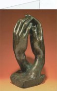 Rodin Auguste; Das Geheimnis , ca.1910 - auch : Die Kathedrale