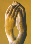 Rodin Auguste; Die Kathedrale - Hände , 1908 - auch : Das Geheimnis