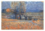 Rohlfs Christian; Landschaft mit Weiden