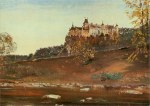 Romako Anton; Rosenburg am Kamp (Detail)