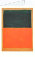 Rothko Mark; Grün und Mandarinfarben auf Rot , 1956