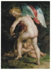 Rubens Peter Paul; Amor schnitzt den Bogen , 1614