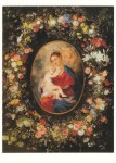 Rubens Peter Paul; Die Jungfrau, das Jesuskind und ein Engel inmitten einer Blumengirlande