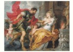 Rubens Peter Paul; Mars und Rhea Silvia , ca. 1616/17