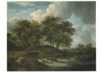 Ruisdael Jacob van; Eichen an einem Giessbach