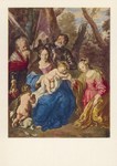Sandrart; Verlobung der Heiligen Katharina