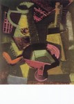 Schmucker Hannes; Krug mit roter Schale
