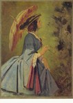 Schwind Moritz von; Anna - Die Tochter des Künstlers