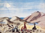 Seewald Richard; Ziegenherde auf Naxos