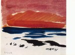 Sprotte Siegward; Aquarell auf Sylt