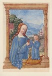 Stundenbuch; Flämisches Fensterbildnis