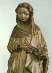 Anonymus; St. Martha (Detail) , around 1390