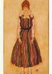 Schiele Egon; Bildnis Edith Schiele , 1915