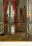 Schiele Egon; Interieur (Blick in Wohnung von L.u.M.Czihaczek)