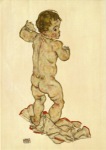 Schiele Egon; Putto (Anton Peschke jun.) , 1915