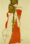 Schiele Egon; Mutter und Tochter , 1913