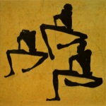 Schiele Egon; Komposition dreier Männerakte , 1910