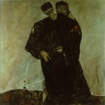 Schiele Egon; Die Eremiten - 1912