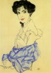 Schiele Egon; Portrait Elisabeth Lederer , 1913