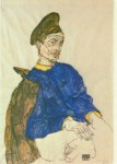 Schiele Egon; Russischer Kriegsgefangener , 1915