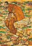 Schiele Egon; Levitation - Schwebende , 1915