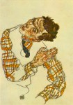 Schiele Egon; Selbstbildnis , 1917