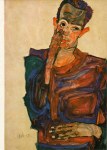 Schiele Egon; Selbstbildnis , 1910