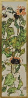 Schiele Egon; Sonnenblumen (Ausschnitt) , 1917