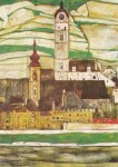 Schiele Egon; Stein an der Donau , 1913