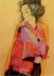 Schiele Egon; Träumende , 1911