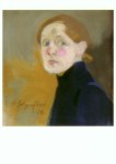 Schjerfbeck Helene; Selbstbildnis , 1912