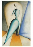 Schlemmer Oskar; Tänzerin - die Geste , 1922/23