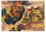 Schmidt-Rottluff Karl; Hühnervolk , 1925