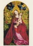 Schongauer Martin; Die Madonna im Rosenhag , 1473