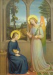 Schraudolph Johann von; Verkündigung an Maria, 1828
