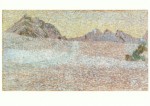 Segantini Giovanni; Berglandschaft , 1898-1899