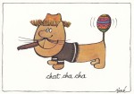 Siné; Chat cha cha , 1980