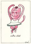 Siné; "entre-chat" , 1981