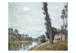Sisley Alfred; Flusslandschaft , 1880